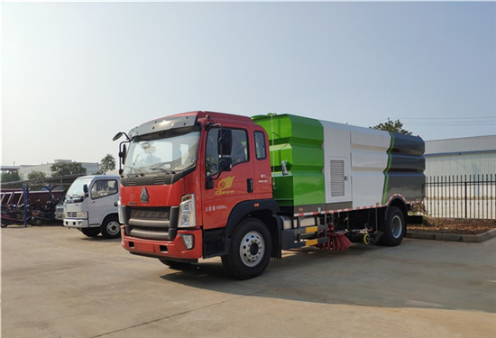 國(guó)六16方重汽豪沃洗掃車 國(guó)六16方重汽豪沃洗掃車